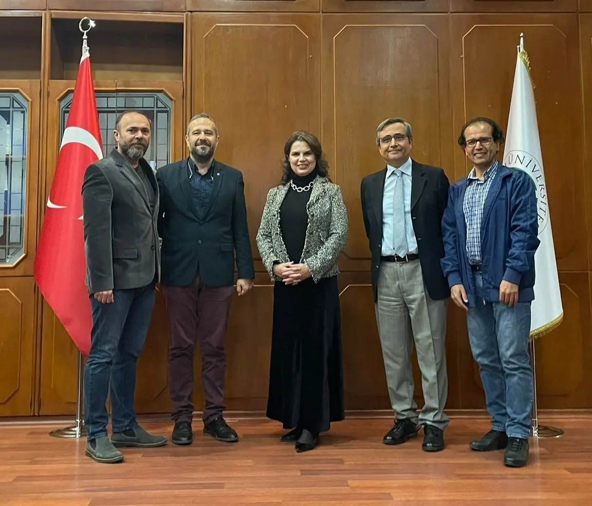 We visited our rector Prof. Dr. Meryem Tuncel