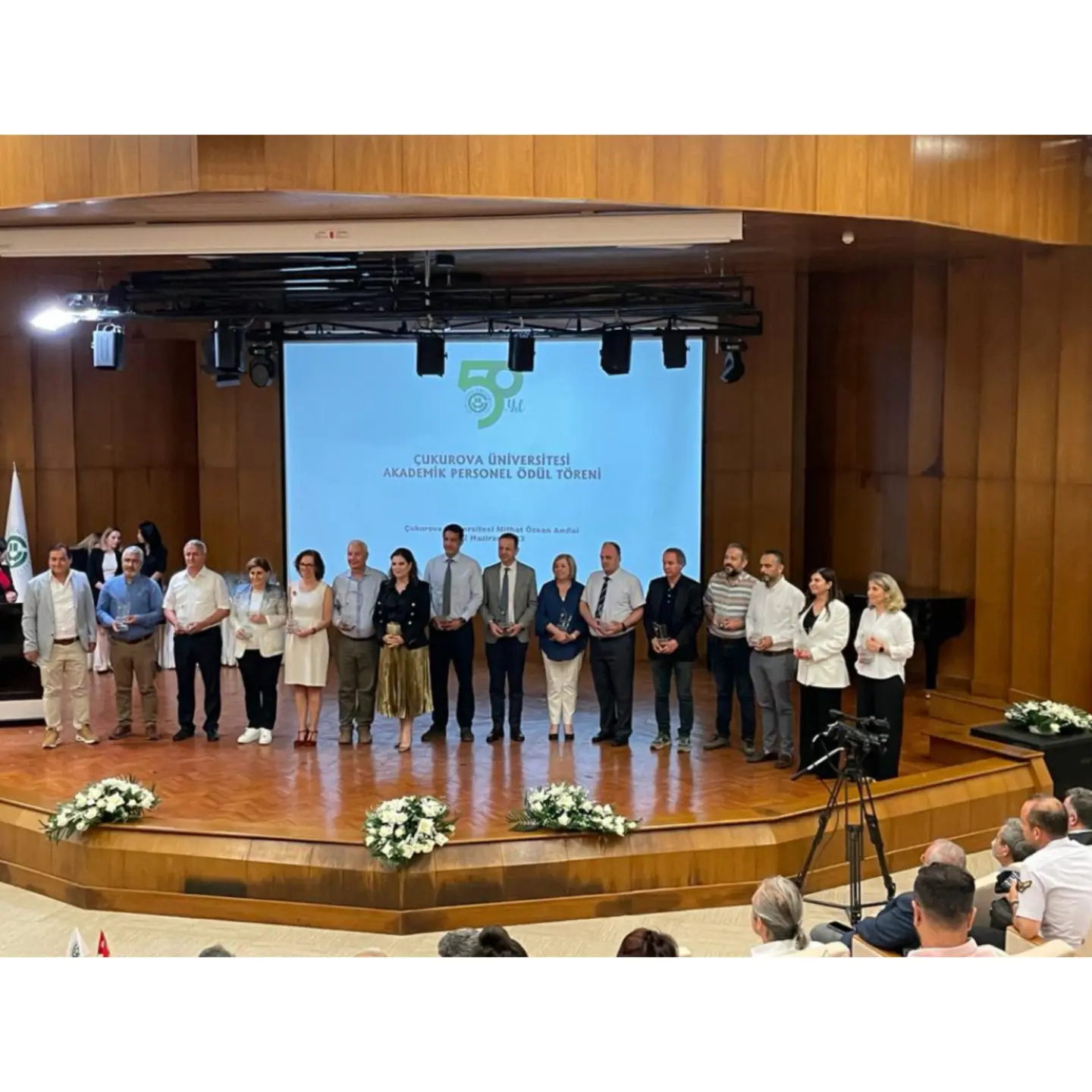 Çukurova Üniversitesi Ödül Töreninde Onurlandırıldık!